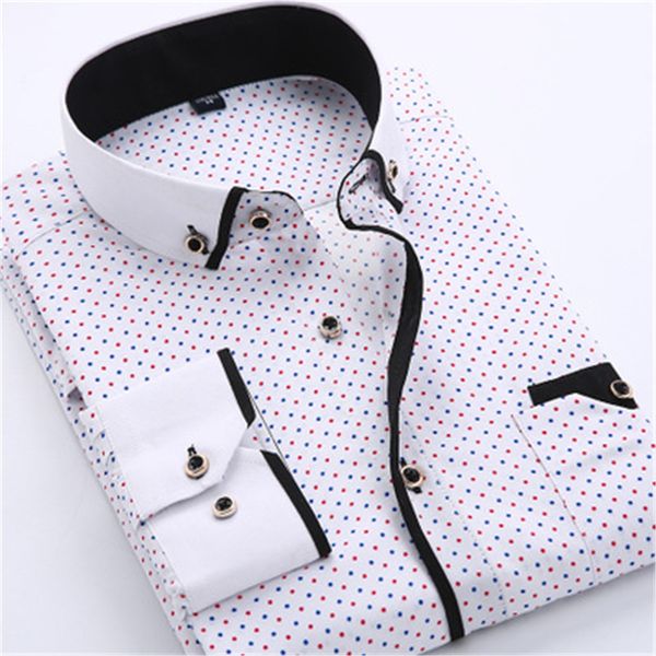 daddy chen mens formal shirt long sleeve plus size 4xl business shirt for men brand clothing camisa turn-down collar dress, White;black
daddy chen mens formal shirt long sleeve plus size 4xl business shirt for men brand clothing camisa turn-down collar dress, White;black