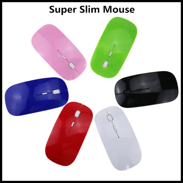 1pc wireless mouse ultra thin usb optical 2.4g receiver super slim mouse for computer pc lapdesk6 color mice
1pc wireless mouse ultra thin usb optical 2.4g receiver super slim mouse for computer pc lapdesk6 color mice
