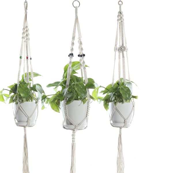 manual acrame plant hanger long hanging planter 41 inch (fit large pot up to 9 inch) indoor outdoor ceiling plant holder basket
manual acrame plant hanger long hanging planter 41 inch (fit large pot up to 9 inch) indoor outdoor ceiling plant holder basket