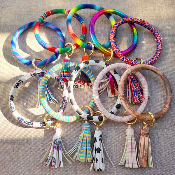flatfoosie pu leather tassel big o circle key chain women wristlet keychain girl key ring wrist strap christmas gifts, Silver
flatfoosie pu leather tassel big o circle key chain women wristlet keychain girl key ring wrist strap christmas gifts, Silver