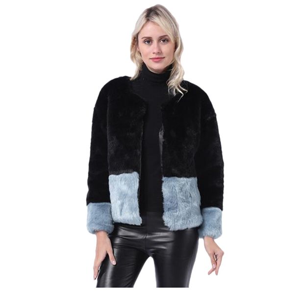 kancoold winter women faux patchwork coat luxury loose coat lapel thick warm female plush coats long sleeve, Black
kancoold winter women faux patchwork coat luxury loose coat lapel thick warm female plush coats long sleeve, Black