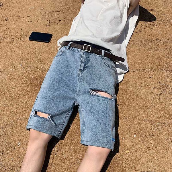 ripped denim shorts men's summer shorts slim hole jeans for men streetwear knee length pantalon jeans homme blue distressed jean
ripped denim shorts men's summer shorts slim hole jeans for men streetwear knee length pantalon jeans homme blue distressed jean
