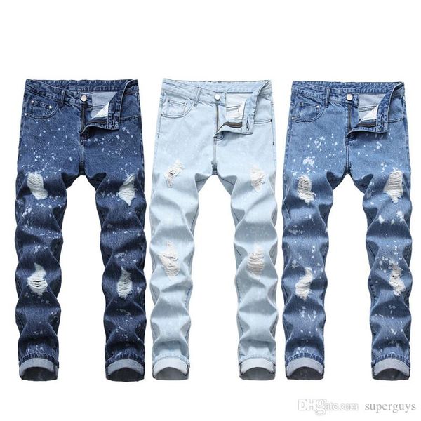 мужские джинсы проблемные рваные джинсы байкер slim fit мотоцикл байкер джинсы модельер штаны плюс размер 28-40 js54, Blue
мужские джинсы проблемные рваные джинсы байкер slim fit мотоцикл байкер джинсы модельер штаны плюс размер 28-40 js54, Blue