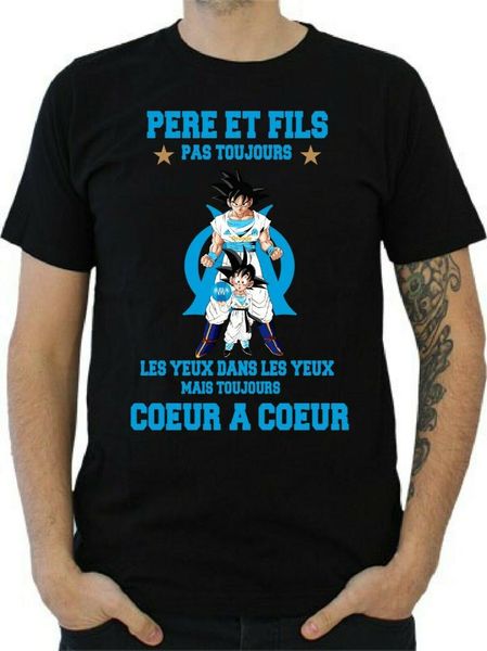 t-shirt homme pere et fils sangoten sangoku foot marseille, White;black 
t-shirt homme pere et fils sangoten sangoku foot marseille, White;black