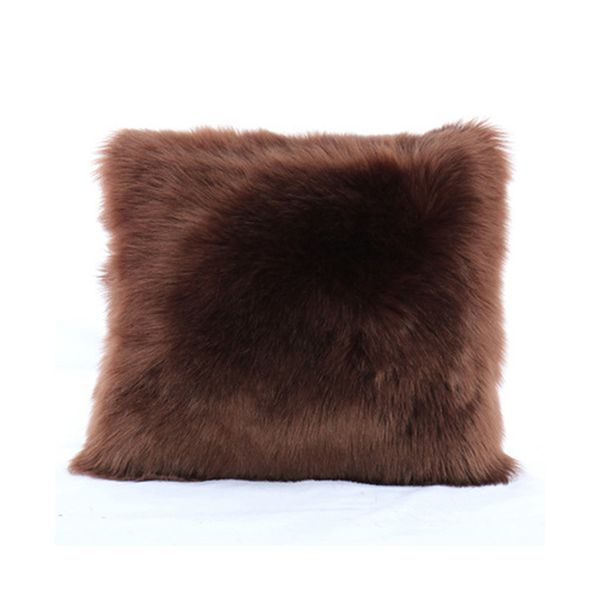 1* fluffy faux fur sofa cushion cover plush pillow case chair bedroom decorative
1* fluffy faux fur sofa cushion cover plush pillow case chair bedroom decorative