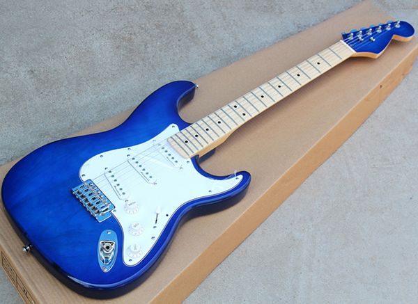 factory wholesale two styles blue electric guitar with blue headstock,maple fretboard,sss pickups,offering customize service
factory wholesale two styles blue electric guitar with blue headstock,maple fretboard,sss pickups,offering customize service