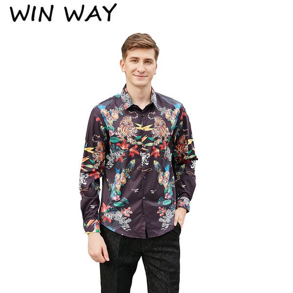win way hot размер продажа -3xl 2019 новая мода красочные футболки тонкий fit мужская с длинным рукавом тигр печати рубашки вскользь платья, White;black
win way hot размер продажа -3xl 2019 новая мода красочные футболки тонкий fit мужская с длинным рукавом тигр печати рубашки вскользь платья, White;black