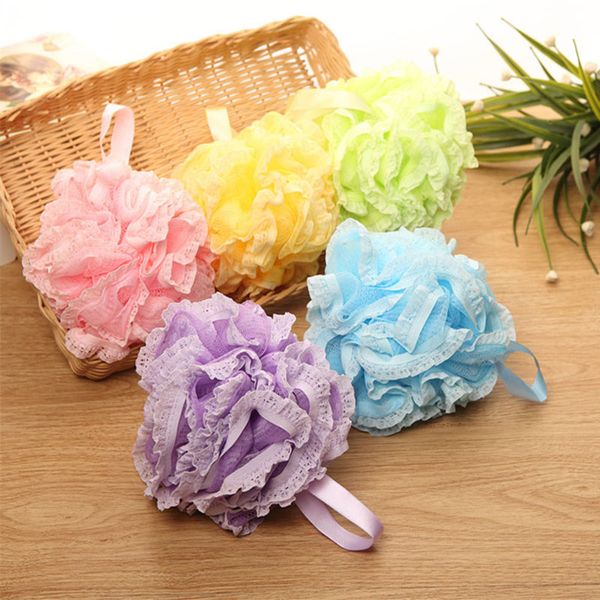 Multi Colours 50 г Ванна Губка для душа Пуф Люфы Нейлоновая сетчатая щетка Душевая балка с кружевным краем Сетчатая ванна
Multi Colours 50 г Ванна Губка для душа Пуф Люфы Нейлоновая сетчатая щетка Душевая балка с кружевным краем Сетчатая ванна