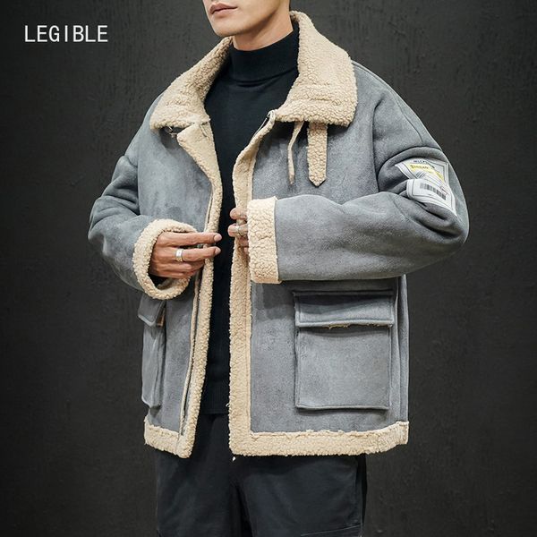 new 2019 winter jacket men thick flleece men warm parkas fashion turn-down collar pockets mens cargo jackets and coats, Black
new 2019 winter jacket men thick flleece men warm parkas fashion turn-down collar pockets mens cargo jackets and coats, Black
