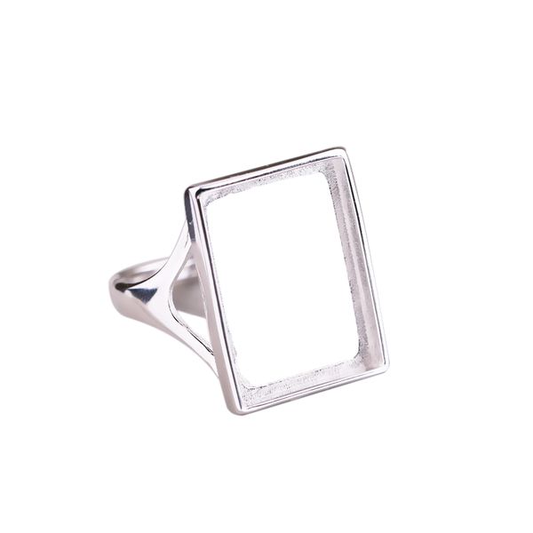 925 sterling silver ring women men wedding ring semi mount 13x18mm princess cabochon turquoise amber setting wholesale, Golden;silver
925 sterling silver ring women men wedding ring semi mount 13x18mm princess cabochon turquoise amber setting wholesale, Golden;silver