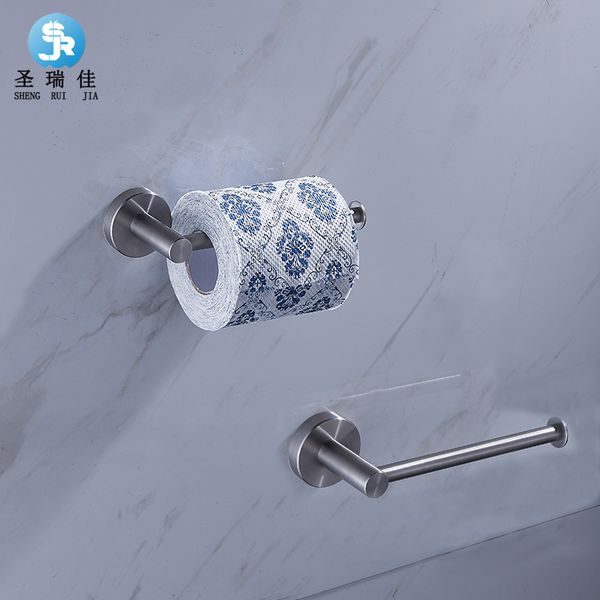 santa rui 304 stainless steel can avoid punch wire drawing tissue hook shower room restroom toilet paper holder
santa rui 304 stainless steel can avoid punch wire drawing tissue hook shower room restroom toilet paper holder