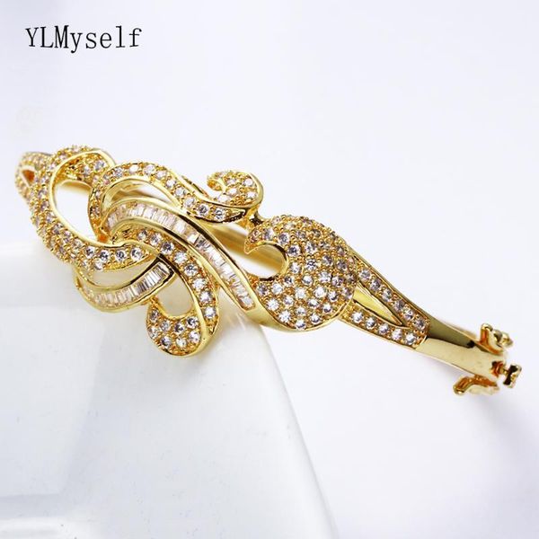 beautiful elegant cz bangle jewelry for wedding party gold and white jewellery shiny crystal charm bracelet & bangles for women, Black
beautiful elegant cz bangle jewelry for wedding party gold and white jewellery shiny crystal charm bracelet & bangles for women, Black