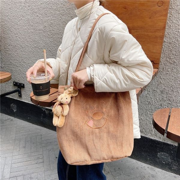 women solid corduroy shoulder bags shopping bag tote package crossbody bags purses casual handbag for women bookbag
women solid corduroy shoulder bags shopping bag tote package crossbody bags purses casual handbag for women bookbag