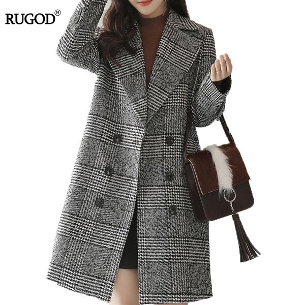 women's vests rugod 2021 winter coat women warm cotton-padded wool long cashmere european fashion plaid jacket outwear, Black;white
women's vests rugod 2021 winter coat women warm cotton-padded wool long cashmere european fashion plaid jacket outwear, Black;white
