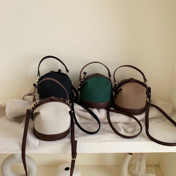 2019 autumn and winter new korean fashion hit color bucket bag female shoulder bag simple western style messenger
2019 autumn and winter new korean fashion hit color bucket bag female shoulder bag simple western style messenger