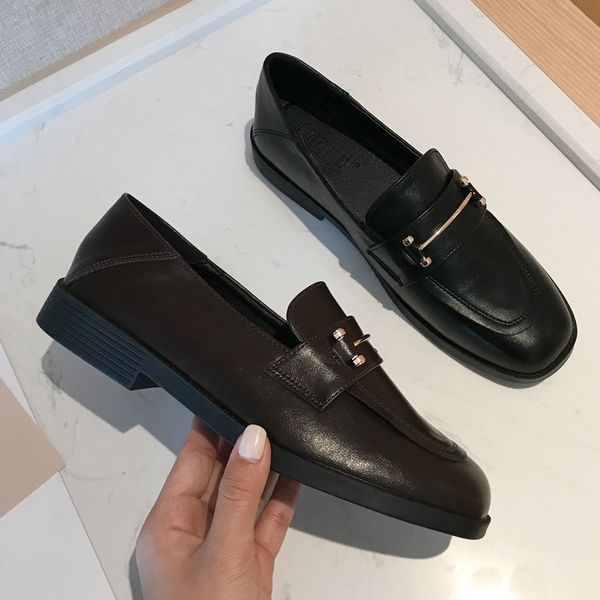 shoes woman 2020 loafers with fur square toe british style oxfords women's casual female sneakers all-match flats new slip-on, Black
shoes woman 2020 loafers with fur square toe british style oxfords women's casual female sneakers all-match flats new slip-on, Black