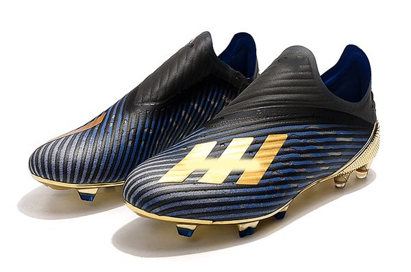 new laceless x 19+ inner game speedmesh fg mens soccer cleats dark script 302 redirect pack navy black color crampons de football boots
new laceless x 19+ inner game speedmesh fg mens soccer cleats dark script 302 redirect pack navy black color crampons de football boots