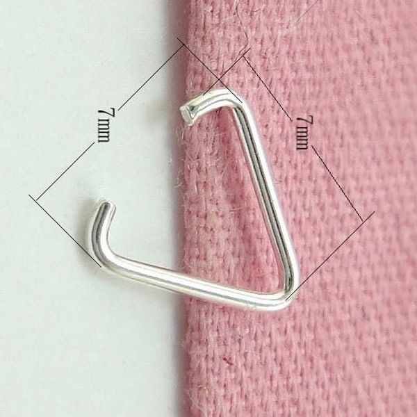 50pcs/lot 925 sterling silver pinch clip clasp for pendant diy craft jewelry 0.6x6.3x6mm ap060*
50pcs/lot 925 sterling silver pinch clip clasp for pendant diy craft jewelry 0.6x6.3x6mm ap060*