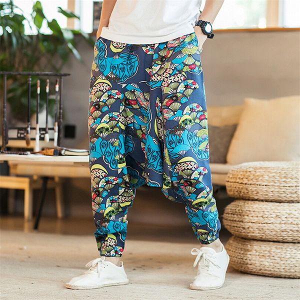 2019 fashion bohemia style print men baggy cotton harem pants hip hop men pants wide leg long trousers casual vintage cross pant, Black
2019 fashion bohemia style print men baggy cotton harem pants hip hop men pants wide leg long trousers casual vintage cross pant, Black