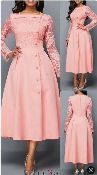pink satin long sleeve lace mother of the bride dresses tea length elegan evening gowns formal dresses 2019 vestidos de novia, Black;red
pink satin long sleeve lace mother of the bride dresses tea length elegan evening gowns formal dresses 2019 vestidos de novia, Black;red