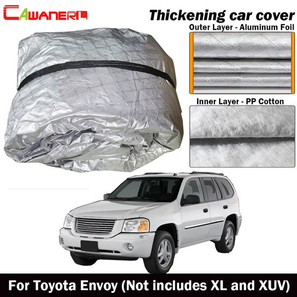 cawanerl thick cotton car cover waterproof anti-uv sun rain hail snow resistant cover for gmc envoy (not includes xl and xuv
cawanerl thick cotton car cover waterproof anti-uv sun rain hail snow resistant cover for gmc envoy (not includes xl and xuv