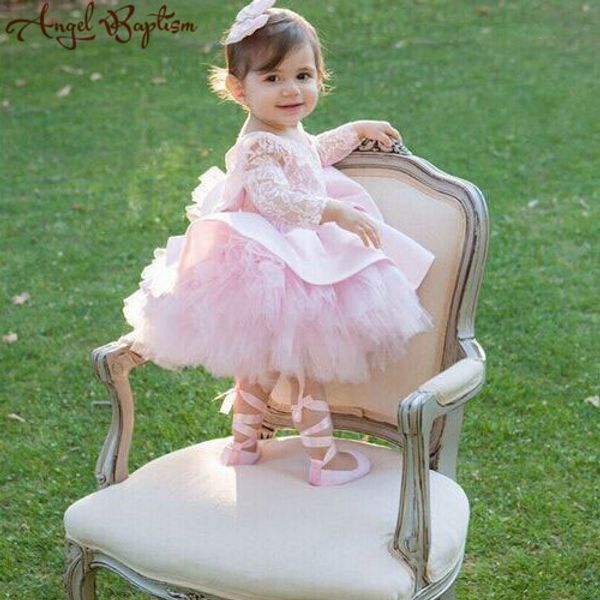 2019 blush pink lace long sleeves flower girl dress appliqued short ball gown princess party gown little girl pageant wedding dress, White;blue
2019 blush pink lace long sleeves flower girl dress appliqued short ball gown princess party gown little girl pageant wedding dress, White;blue
