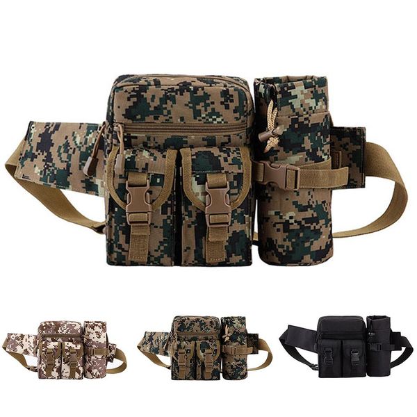 men camouflage outdoor tactic cycling climbing water bottle waist bag fanny pack
men camouflage outdoor tactic cycling climbing water bottle waist bag fanny pack
