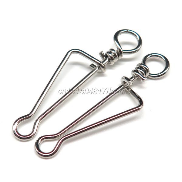 minfishing 100pcs italian fishing snap stainless steel fishing hook rolling swivel tackle accessories
minfishing 100pcs italian fishing snap stainless steel fishing hook rolling swivel tackle accessories