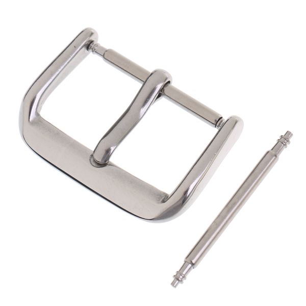 18mm 20mm 22mm silver stainless steel watch band clasp strap pin buckle with spring bar, Slivery;brown
18mm 20mm 22mm silver stainless steel watch band clasp strap pin buckle with spring bar, Slivery;brown