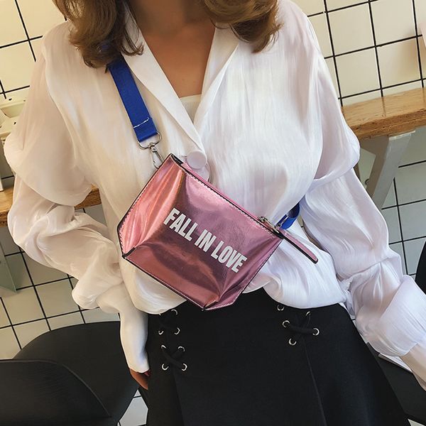 holographic waist bags women pink silver fanny pack bag for belt messenger bag letter print laser chest phone pouch for teenager
holographic waist bags women pink silver fanny pack bag for belt messenger bag letter print laser chest phone pouch for teenager