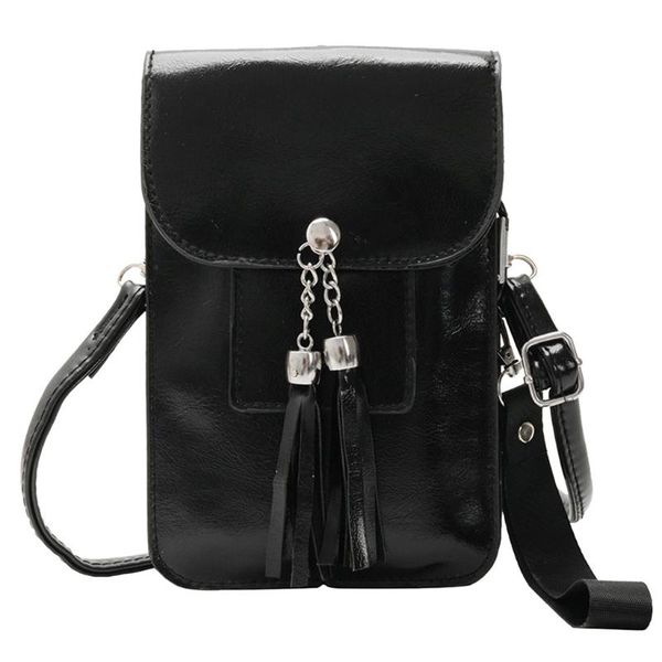 women tassel mobile phone bag back side clear touching screen leather colorful bag fashion daily card holder small shoulder
women tassel mobile phone bag back side clear touching screen leather colorful bag fashion daily card holder small shoulder