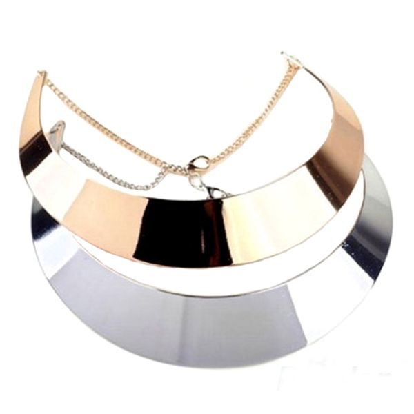 gold silver new fashion occident style decent metal necklace metal collars torques party necklace, Golden;silver
gold silver new fashion occident style decent metal necklace metal collars torques party necklace, Golden;silver