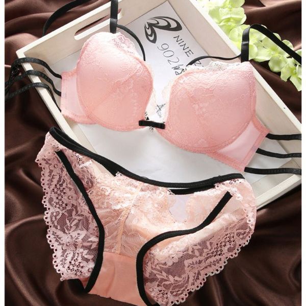 fashion beauty lace back breathable lingerie bra set lace gather adjustable underwear set, Red;black
fashion beauty lace back breathable lingerie bra set lace gather adjustable underwear set, Red;black