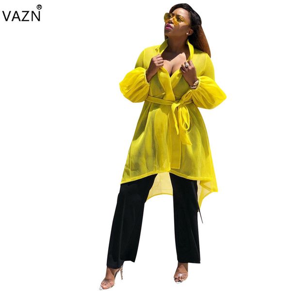 vazn spring fashionable popular 2019 casual style lady outwears solid full sleeve slim chiffon long outwears lo6157, Black
vazn spring fashionable popular 2019 casual style lady outwears solid full sleeve slim chiffon long outwears lo6157, Black