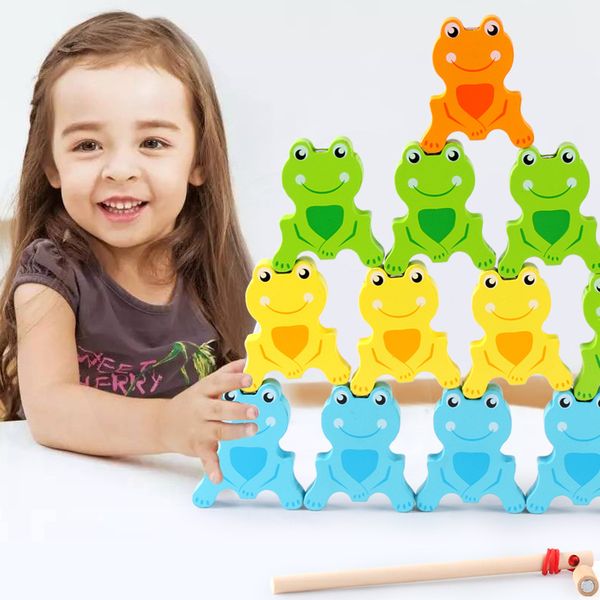 baby intellectual educational toy children's magnetic wooden frog balanced building blocks fishing game early childhood teaching
baby intellectual educational toy children's magnetic wooden frog balanced building blocks fishing game early childhood teaching