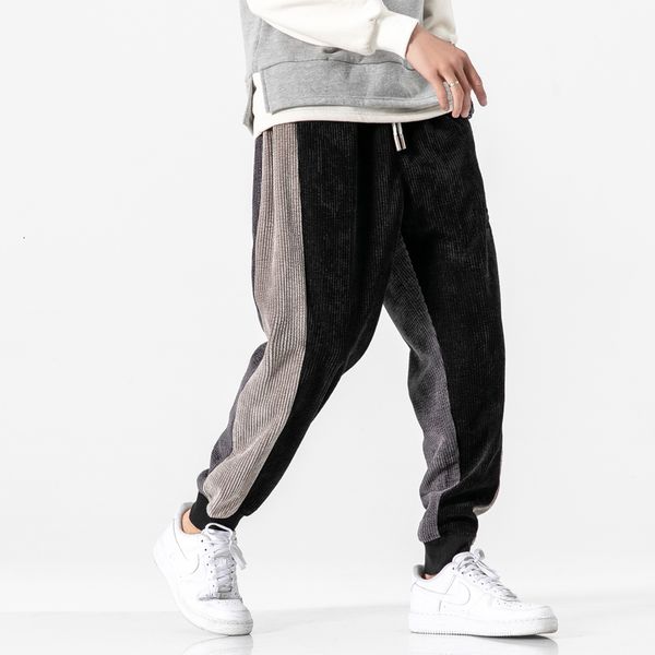 corduroy pants men's fashion contrast color joggers casual pants men streetwear sweatpants loose hip hop trousers mens m-5xl, Black
corduroy pants men's fashion contrast color joggers casual pants men streetwear sweatpants loose hip hop trousers mens m-5xl, Black