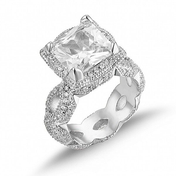 dragon claws 100% 925 sterling silver rings wedding for women luxury square 6ct simulated diamond engagement ring jewelry, Slivery;golden
dragon claws 100% 925 sterling silver rings wedding for women luxury square 6ct simulated diamond engagement ring jewelry, Slivery;golden