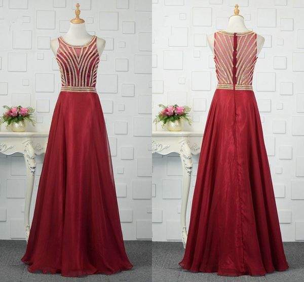 gold beading evening gown prom dresses 2020 burgundy organza jewel hollow back celebrity evening bridesmaid dress robes de soirée formal, Black;red
gold beading evening gown prom dresses 2020 burgundy organza jewel hollow back celebrity evening bridesmaid dress robes de soirée formal, Black;red