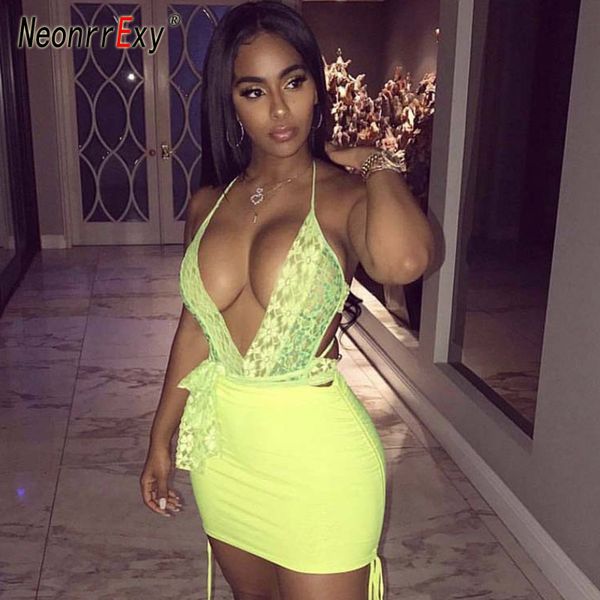 neonrrexy neon green v neck lace mini dress summer festival bandage dress women backless night out sheath bodycon outfits, Black;gray
neonrrexy neon green v neck lace mini dress summer festival bandage dress women backless night out sheath bodycon outfits, Black;gray