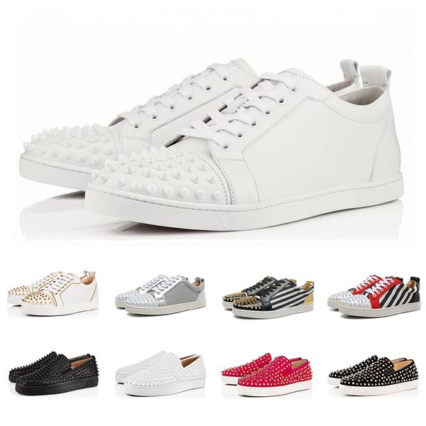 2019 luxury sneakers designer shoes red bottoms for men women low cut black Studded Spikes Party Lovers Genuine Leather casual rivet Sneaker
2019 luxury sneakers designer shoes red bottoms for men women low cut black Studded Spikes Party Lovers Genuine Leather casual rivet Sneaker