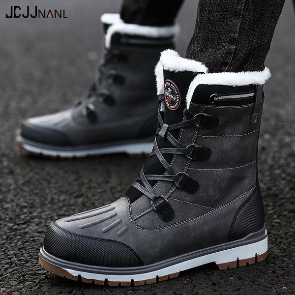 boots snow boots for men plush waterproof slip men thick resistant winter shoes plus size38-46 warmest winter shoes, Black
boots snow boots for men plush waterproof slip men thick resistant winter shoes plus size38-46 warmest winter shoes, Black