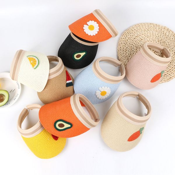 female summer sky straw ins fruit sun hat sunshade and sunscreen cap sun hat for travel, Blue;gray
female summer sky straw ins fruit sun hat sunshade and sunscreen cap sun hat for travel, Blue;gray