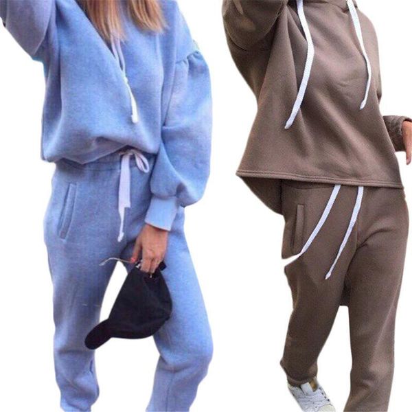 2pcs осень зима спортивный костюм женщины костюмы с капюшоном пуловер лучшие рубашки идущие набор спортивных костюмах трениках спортивная
2pcs осень зима спортивный костюм женщины костюмы с капюшоном пуловер лучшие рубашки идущие набор спортивных костюмах трениках спортивная