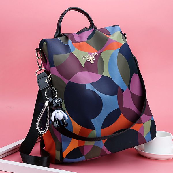 travel backpack female new designer fashion personality wild oxford cloth canvas small backpack female bag
travel backpack female new designer fashion personality wild oxford cloth canvas small backpack female bag