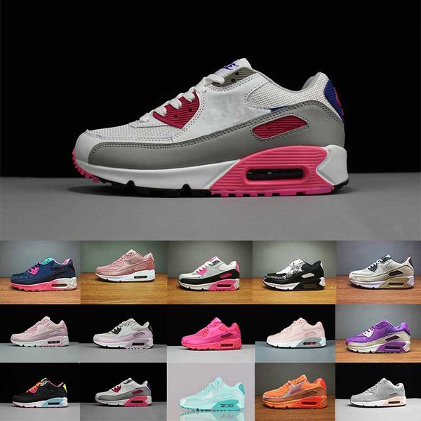 

nike air max 90 airmax Мужские кроссовки обувь классический 90 мужчин и женщин кроссовки черный красный белый спортивный тренер Alr подушка поверхность дышащая спортивная обувь 36-46