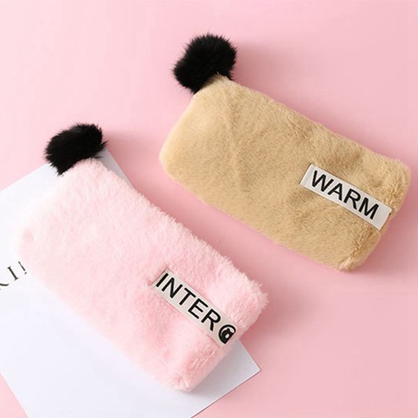 2019 new plush pencil case kawaii multi color plush with lettes pen bag stationery gift office school supply
2019 new plush pencil case kawaii multi color plush with lettes pen bag stationery gift office school supply