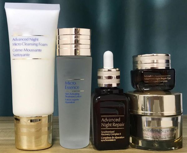 

micro очищающая пена 100мл + micro essence 75мл + advanced night repair 50мл + advanced night repair eye 15мл + global power soft крем 50мл