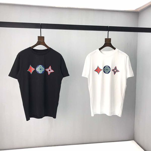 summer brand men's high-quality designer short t-shirt european men's hip-hop round neck t-shirt 100% cotton short-sleeved men, White;black
summer brand men's high-quality designer short t-shirt european men's hip-hop round neck t-shirt 100% cotton short-sleeved men, White;black