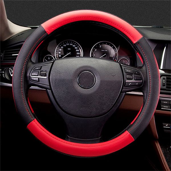 car steering wheel cover skidproof auto universal embossing leather car-styling 
car steering wheel cover skidproof auto universal embossing leather car-styling