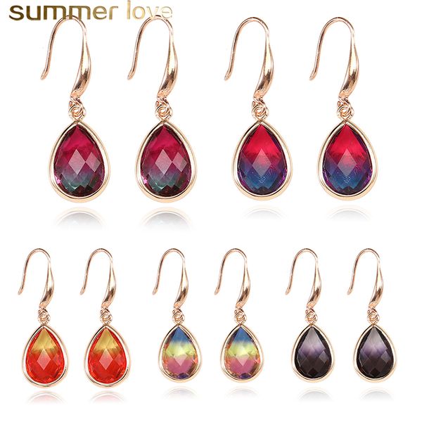 fashion colorful k9 crystal waterdrop dangle earrings for women big copper meatal hook dangle earring wedding party fashion jewelry, Silver
fashion colorful k9 crystal waterdrop dangle earrings for women big copper meatal hook dangle earring wedding party fashion jewelry, Silver
